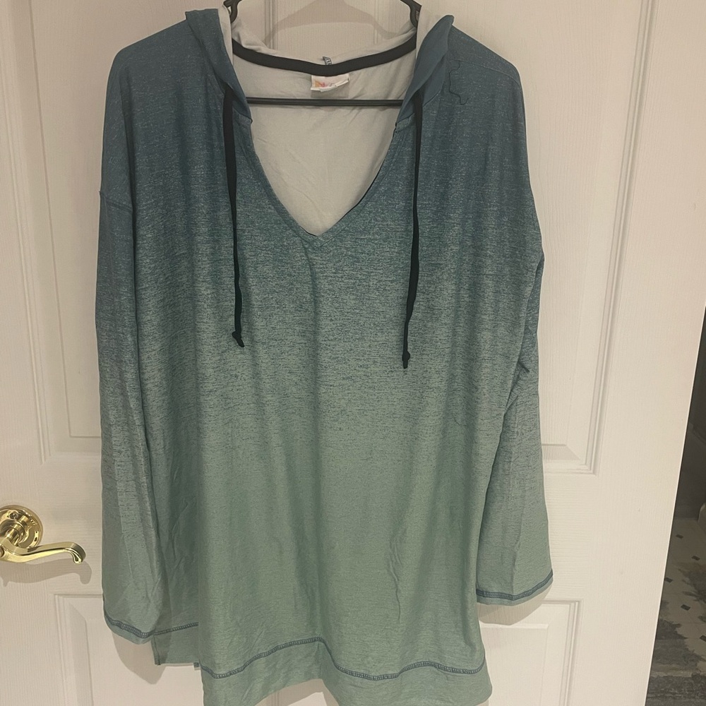 Lularoe Eliza Hooded Pullover